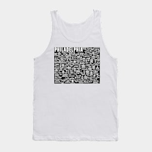 Philadelphia Map Tank Top